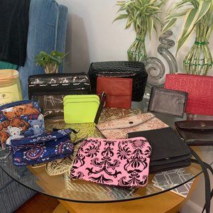 Make up bags wallets mini purse card holder PICK 4